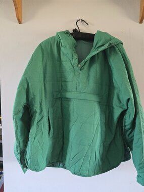 Lightweight Popover Hooded Quilted Jacket XL